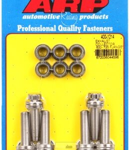 arp exhaust collector flange bolt kit 0.600 0.725"