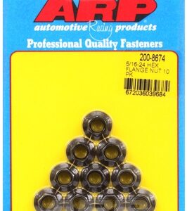 arp flange nut kit 5/16 24 hex 10 pack