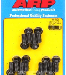 arp header bolt kit chevy sb 3/8x0.750" hex