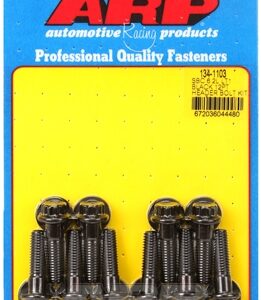 arp header bolt kit chevy sb 6.2l lt1 black 12pt