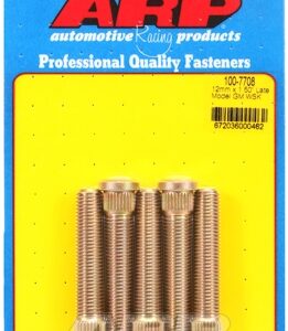 arp late model gm m12 x 1.50" wheel stud kit(5x)