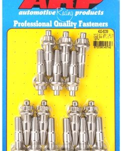 arp m10 x 1.25/1.50 x 55mm broached stud kit 16pcs