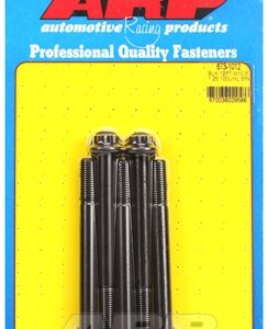 arp m10 x 1.25 x 100 12pt black oxide bolts (5pcs)