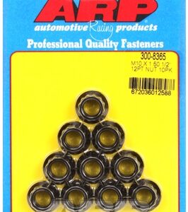 arp m10 x 1.50 12pt nut kit (10pcs)