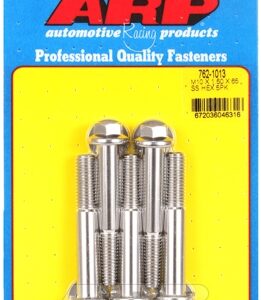 arp m10 x 1.50 x 65 hex ss bolts