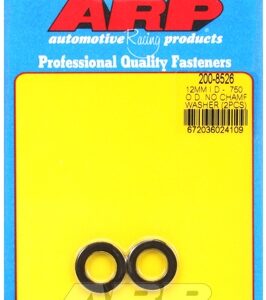 arp m12 id .750" od .120" th no chamfer washers (2pcs)