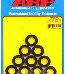 arp "m12 id .875" od .120"th black washers (10pcs)