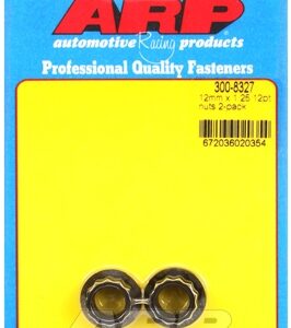 arp m12 x 1.25 12pt nut kit (2pcs)