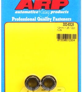 arp m12 x 1.25 12pt nut kit (small collar) (2pcs)