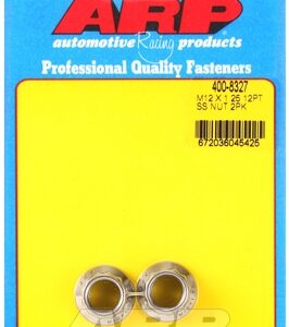 arp m12 x 1.25 (m14 wr) ss 12pt nut kit
