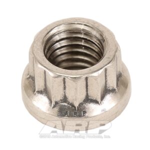 arp m8 x 1.25 ss m10 socket 12pt nut kit (1pcs)
