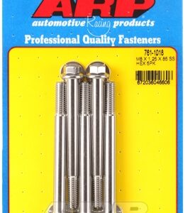 arp m8 x 1.25 x 85 hex ss bolts