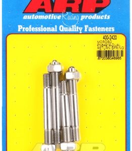 arp moroso 64919 dual rtrn spr w/1" spacer plate ss carb stu