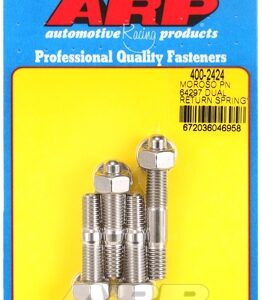 arp moroso 64927 dual rtrn spr no spacer plate ss carb stud