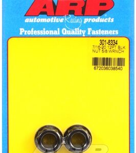 arp nut kit 7/16 20 5/8 socket 12pt 2 pack