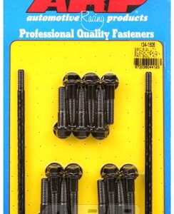 arp oil pan bolt kit chevy sb 6.2l lt1 black hex