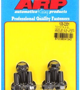 arp pressure plate bolt kit toyota 2.0l (22r+2.4l(22r)(6x)