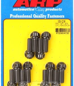 arp sb chevy 12pt .875 uhl header bolt kit