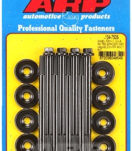 arp sb chevy gen3 iv/ls w/.750 spcr hex valve cover blt kit