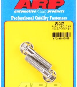 arp starter bolt kit ford 2 bolt 3/8 hex