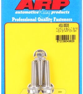 arp starter bolt kit ford 3 bolt 5/16 hex
