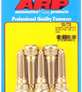 arp subaru brz/wrx m12 wheel stud kit(49.53mm uhl)