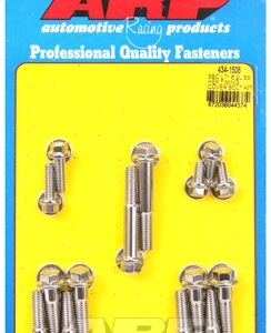 arp timing cover bolt kit chevy sb lt1 6.2l ss hex