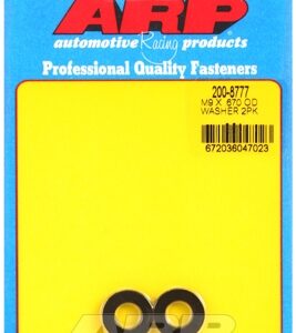 arp washer m9 id 0.670 od black 2 pc.