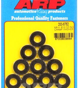 arp washer m9 id 0.812 od black 10 pack