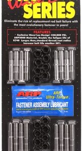 "bb chevy 3/8"" wave loc rod bolt kit"