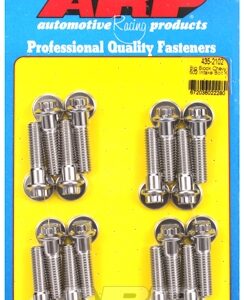 bb chevy 502 ss 12pt intake manifold bolt kit