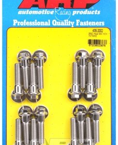 bb chevy 502 ss hex intake manifold bolt kit
