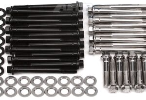 bb chevy oem ss hex head bolt kit outer row only
