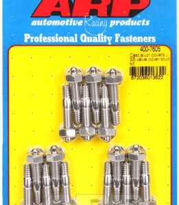 cast alum covers ss valve cover stud kit