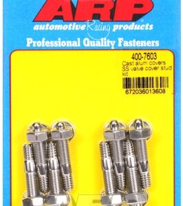 cast alum covers ss valve cover stud kit