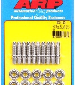 chevy all v8 ss timing cover stud kit