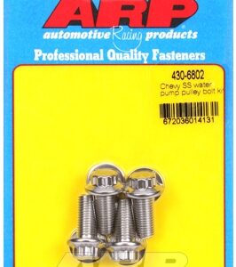 chevy ss water pump pulley bolt kit