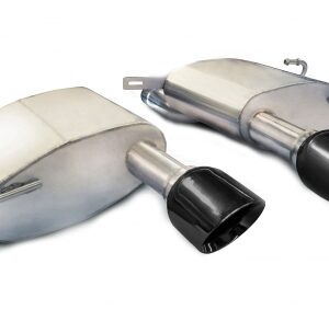 corsa axle back 2.5" dual center rear sngle 4.5" cts v 11 15