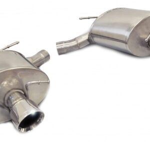 corsa axle back 2.5" dual rear single 3.5" cts v 11 14