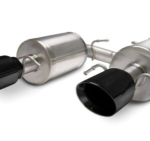 corsa axle back 2.5" dual rear single 4.0" cadillac sts 4.6