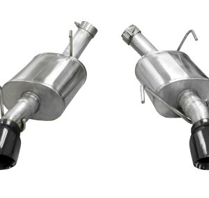 corsa axle back 2.5" dual rear single 4.0" mustang 4.6/5.4