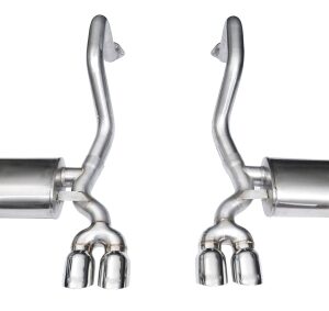 corsa axle back 2.5" dual rear twin 3.5" corvette c5 5.7 v8