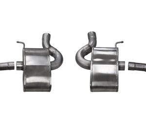 corsa axle back 2.75" dual rear single 4.5" camaro 6.2 16 23