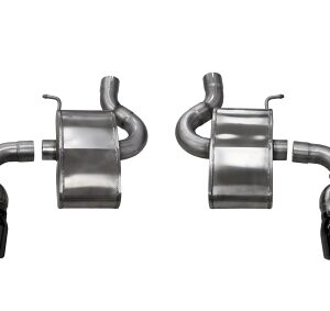 corsa axle back 2.75" dual rear twin 4.0" camaro 6.2 16 23