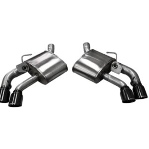 corsa axle back 2.75" dual rear twin 4.0" camaro 6.2 16 23
