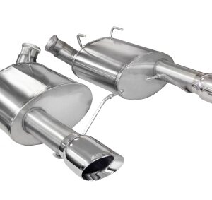 corsa axle back 3.0" dual rear single 4" mustang 5.0 '11 14