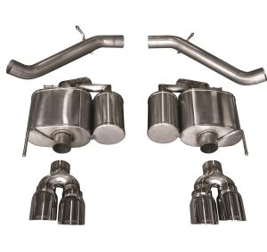 corsa axle back 3.0" dual rear twin 4.0" ats v 3.6t 16 19