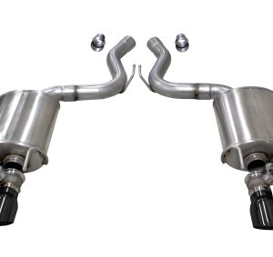 corsa axle back 3.0" dual rear twin 4.0"mustang 5.0 18 22