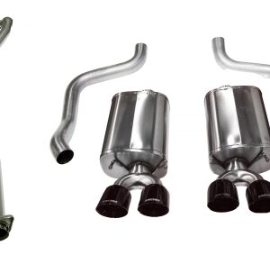 corsa cat back 2.5" dual rear twin 3.5" corvette c6 6.2 v8