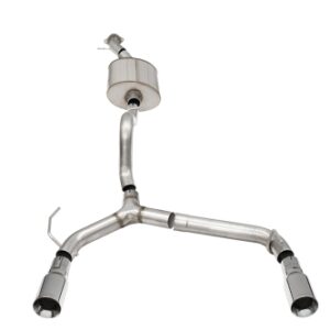 corsa cat back 2.75" dual rear single 4.0" bronco 2.7 21 23